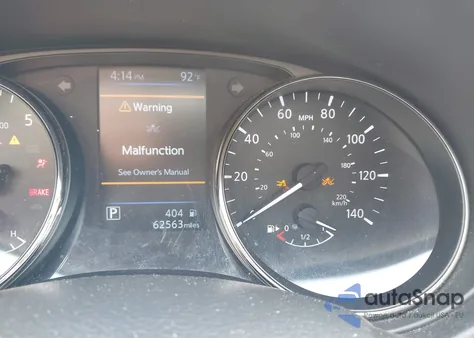 2022 Nissan Rogue Sport S Fwd Xtronic Cvt из США, поврежденный, VIN JN1BJ1AV5NW583081